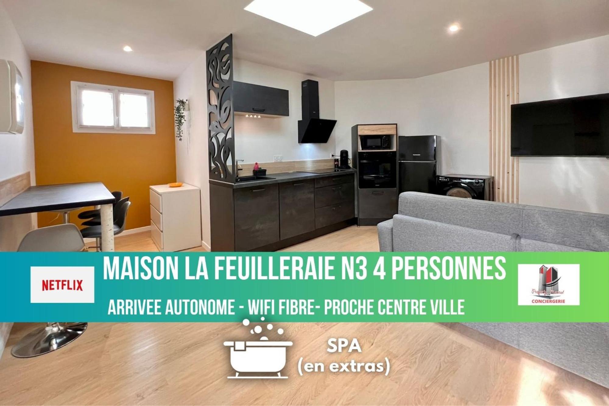 Maison La Feuilleraie N3-Standingmaison-Wifi-Proche Centre Ville-Property Rental Nm Fontenay-le-Comte Eksteriør bilde